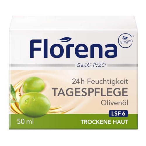Florena Tagescreme Bio-Olivenöl, 1er Pack (1 x 50 ml)